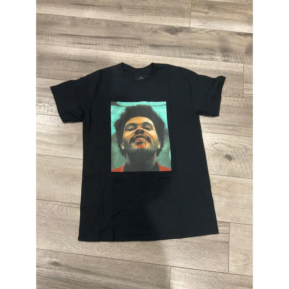 The Weeknd XO‎ After Hours Graphic T-Shirt Black Mens Size Medium Abel Tesfaye